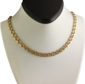 ZŁOTY MĘSKI PEŁNY ŁAŃCUSZEK GALIBARDI 6mm/60cm pr.585