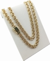 ZŁOTY MĘSKI PEŁNY ŁAŃCUSZEK GALIBARDI 6mm/60cm pr.585