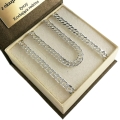 Srebrny Łańcuszek Męski Rombo Gęsty 5mm Srebro 925