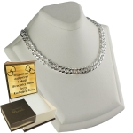 Srebrny Łańcuszek Męski Rombo Gęsty 5mm Srebro 925