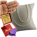 SREBRNY DAMSKI ŁAŃCUSZEK WĄŻ SNAKE ŻMIJKA LEJĄCA DIAMENTOWANY SREBRO 925